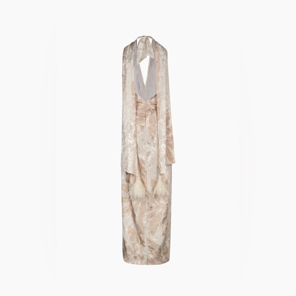 NWT Johanna Ortiz Summer Counts Wool & Silk Maxi Dress ASO Meghan Markle - Picture 5 of 5